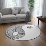 YinYang Round Rug